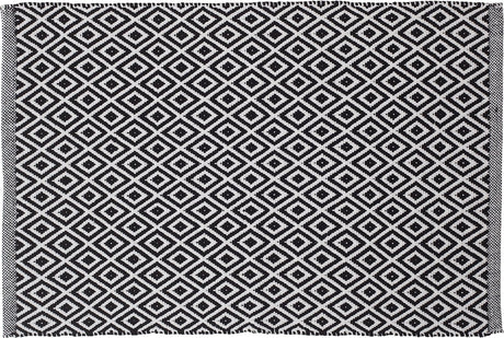 Sealskin -Trellis Badmat 60x9cm Baumwollschwarz