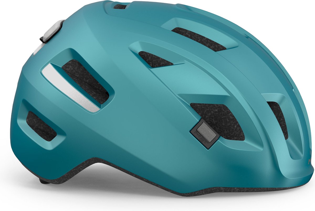 Mit E-Mob Fahrradhelm Herren Damen – Fahrradhelm E-Bike Erwachsene – Größe M (56–58 cm) – NTA8776 – Blaugrün