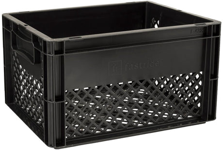 Fastrider fietskrat medium - zwart - 22l