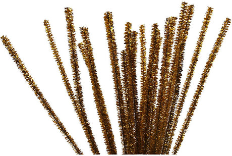 Creativ Company Chenille Gold 30cm, 24 Stk.