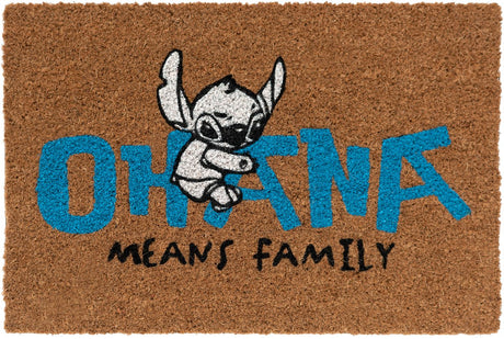 Disney – Lilo Stitch – Fußmatte – Willkommensmatte – Ohana bedeutet Familie