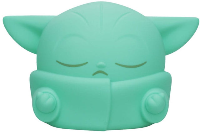 Paladone products star wars the mandalorian squishy glo silicon light grogu 15 cm lamps lights