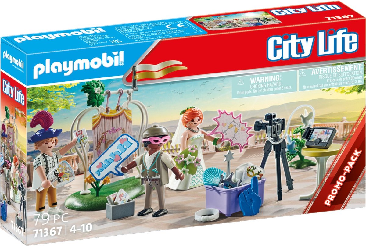Playmobil City Life Hochzeitspaar mit Kamera-Promopaket – 71367