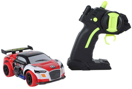 Van Manen Veenendaal BV Roadstar RC-gesteuertes Rallyeauto mit Licht 2,4 GHz rot, 13 cm