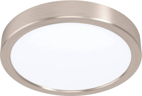 Eglo fueva 5 opbouwlamp - led - ø 21 cm - grijs - dimbaar