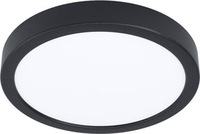 Eglo fueva 5 opbouwlamp - led - ø 21 cm - zwart wit - bewegingssensor