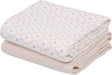 Lodger swaddler - 2 stuks - 110 x 110 cm - matcha powder