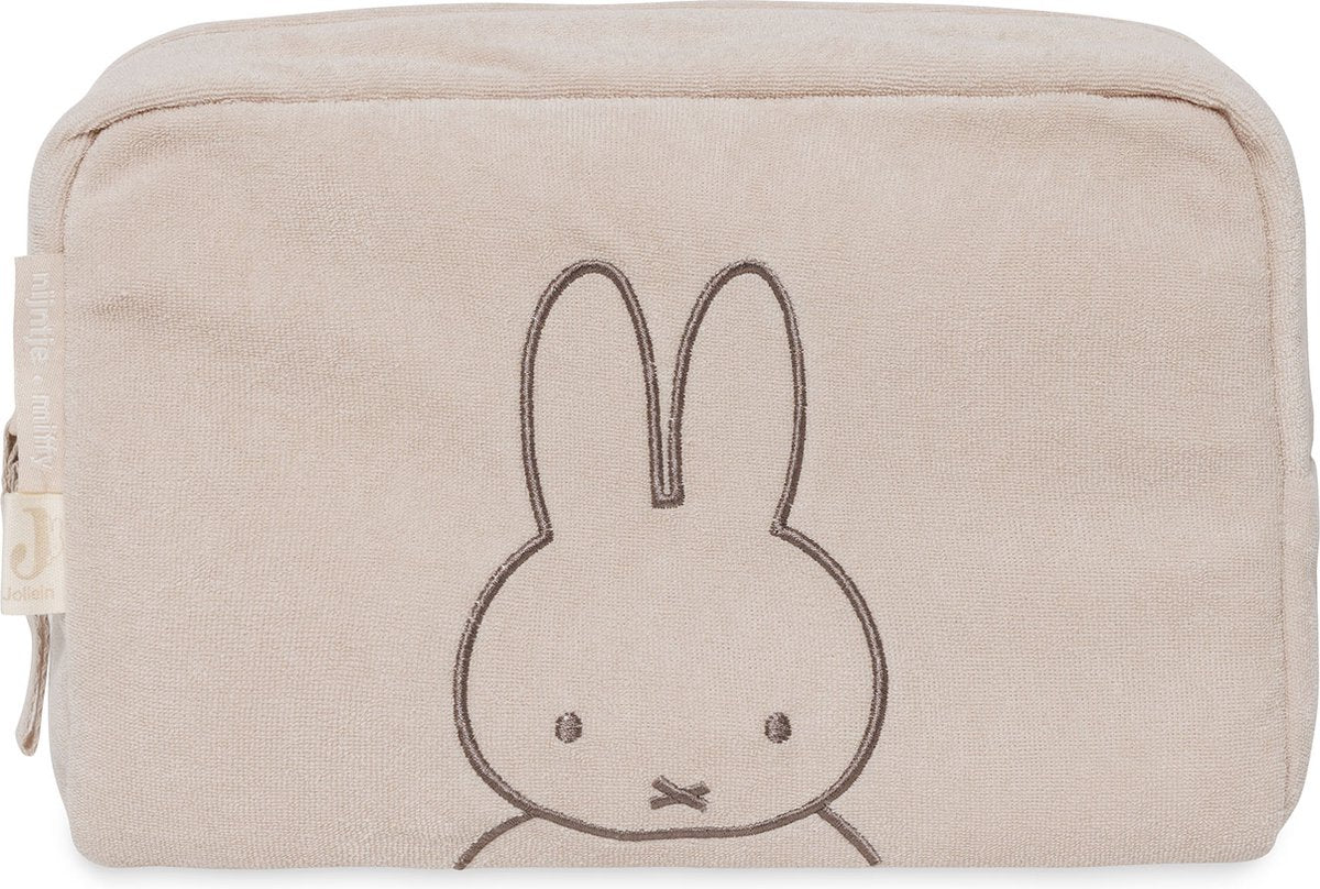 Jollein Federmäppchen Frottee Miffy Nougat