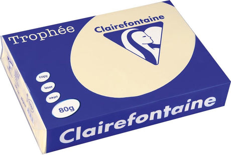 Clairefontaine trophée farbiges Papier, A4, 80 g, 500 Blatt, Edelsteine