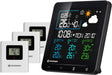 Bresser Wetterstation - Quadro Individio - NV - Thermo-, Hygrometer - 3 Sensoren