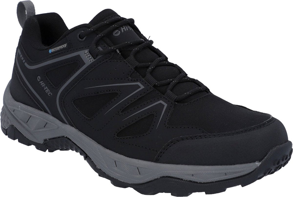 Hi-tec saunter softshell water resistant black - size 42 hiking boots for men
