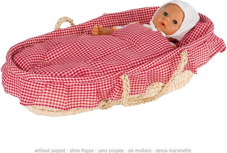 Goki Puppenkorb mit Laken