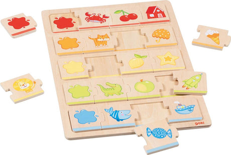 Goki meine ersten Farben des Puzzles, 20st.