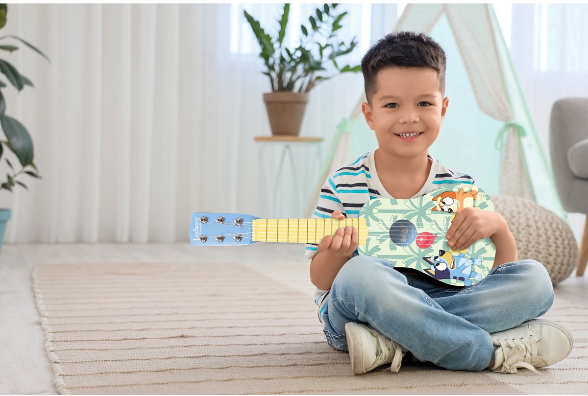 Lexibook meine erste Holzgitarre Bluey – 21 53 cm