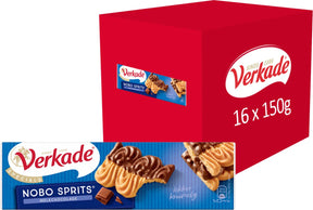 Verkade - Keks - Nobo Sprits Milchschokolade - 16 x 150 Gramm