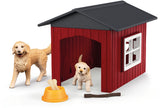 Schleich Bauernhofwelt - Hundehütte mit Golden Retrievern - 42722