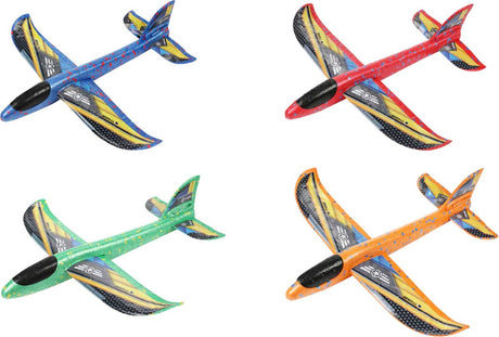Toi-toys Toi Toys o Play Schaumstoffflugzeug 36 cm mit Aufklebern
