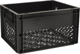 Fastrider fietskrat medium zwart recyclaat