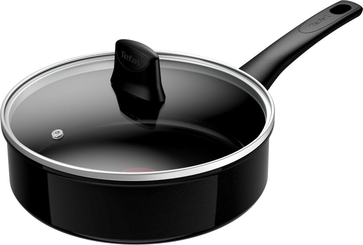 Tefal Renew Black On – Keramik-Bratpfanne – ø24 cm – PFAS-frei – für Induktion geeignet