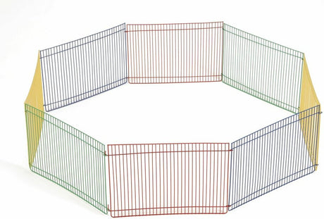 Beeztees - Nagetiergehege - 8 Paneele - 23x34 cm, Durchm. 85 cm