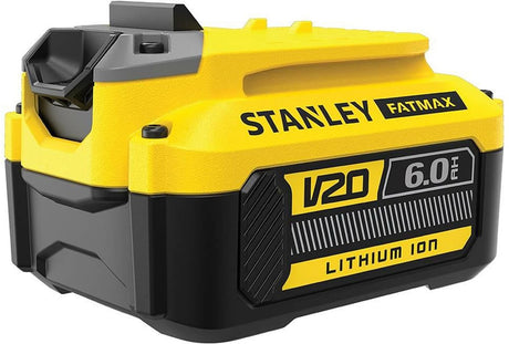 Stanley Power Tools Stanley Fatmax SFMCB206 V20 18 V 6,0 Ah Li-Ionen-Akku – SFMCB206-XJ