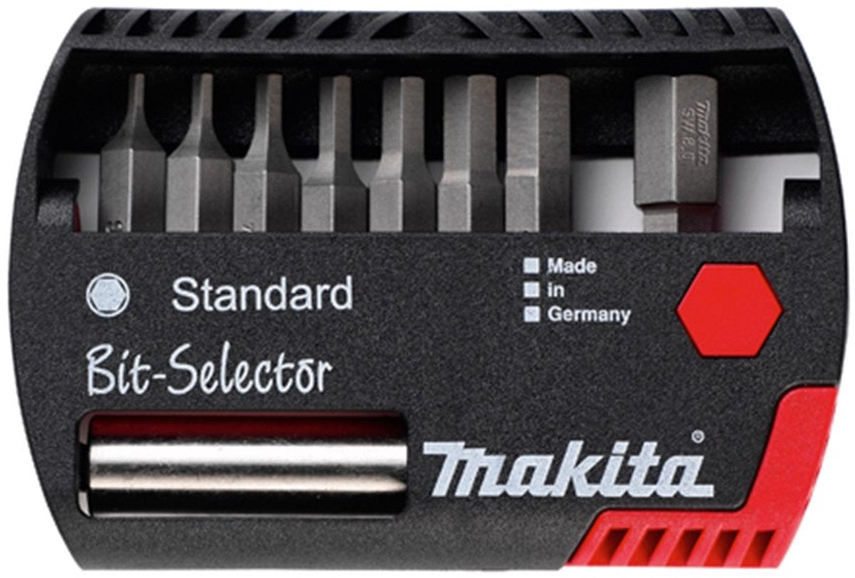 Makita Schraubendreher-Bit-Set 9-teilig, Sechskant – P-53774