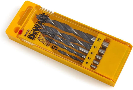 Dewalt Zubehör Dewalt DT4535 5-teiliges Holzspiralbohrer-Set
