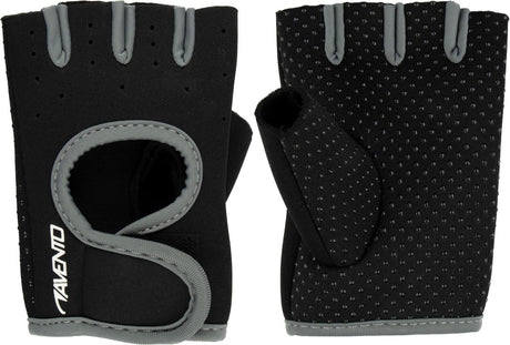 Avento Fitness-Handschuhe Neopren – Schwarz Grau – L xl