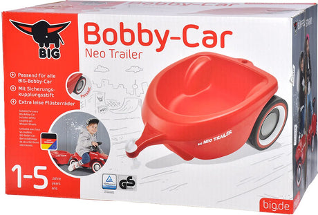 Big Bobby Car Neo Trailer - Rot