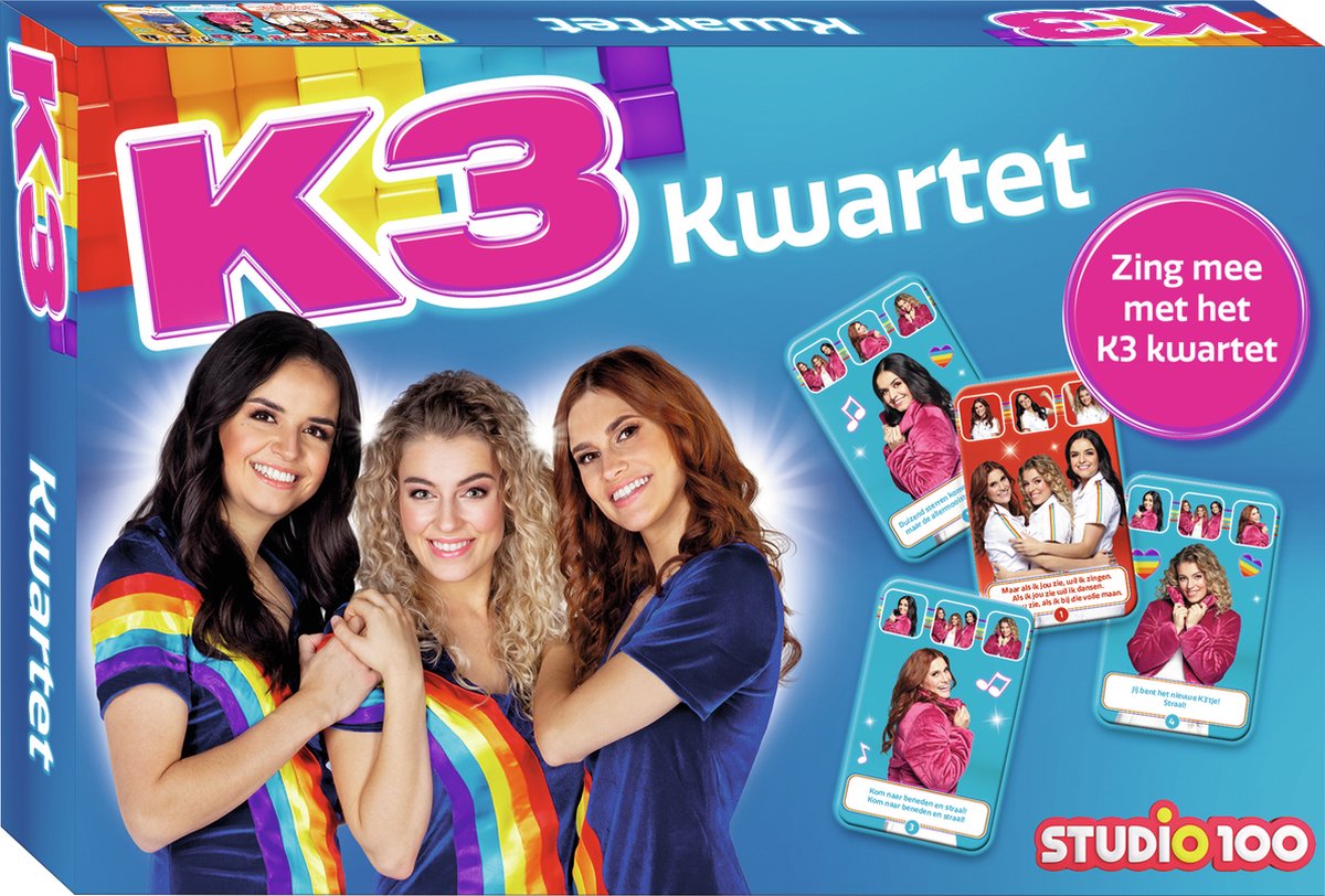 K3-Kartenspiel - Quartett - 36 Karten