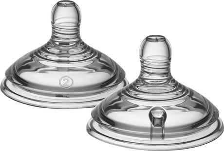 Tommee Tippee Natural Start Flaschensauger – mittlere Fördergeschwindigkeit 3 m+ – 2er-Set