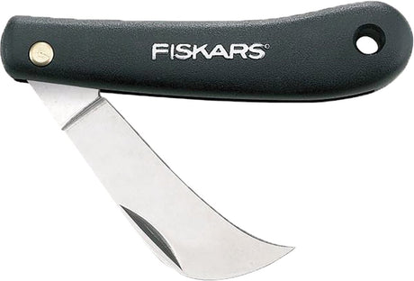 Fiskars Gartenmesser – K62 Blumenmesser – Klinge aus rostfreiem Stahl – Taschenmesser – Outdoormesser