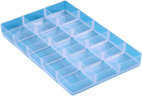 Wirklich nützliches Tablett für 4 und 9 Liter, 342 x 215 x 35 mm, transparent, weiß