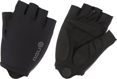 Agu gel fietshandschoenen zomer - wielrenhandschoenen dames heren - zwart - maat xl