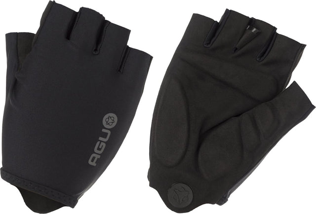 Agu gel handschoenen - fietshandschoenen - wielrenhandschoenen - 2 mm gelpadding - siliconen grip - unisex - zwart - xxl
