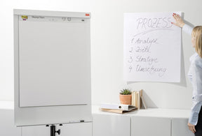 Post-it – superklebrige, selbstklebende Besprechungstafel, weiß, 635 mm x 762 mm