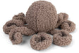 District 70 Squid – weiches Hundespielzeug mit Quietscher in Oktopusform – Taupe – 13 x 20 cm Einheitsgröße