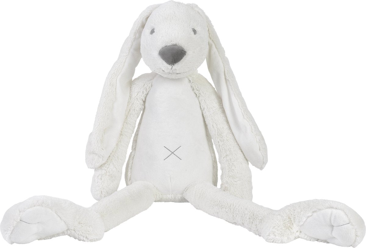 Happy horse konijn richie knuffel 92 cm - wit - baby knuffel