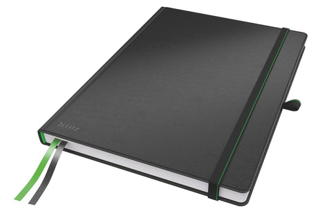 Leitz komplettes Notizbuch A4 liniert – mit Hardcover – Schwarz