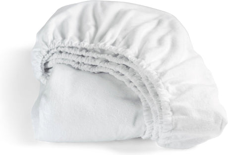 Cinderella - premium molton hoeslaken - tot 25 cm matrashoogte - 180x200 cm - wit