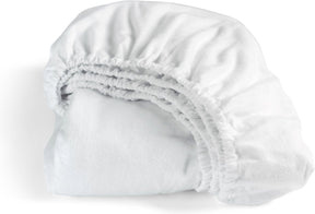 Cinderella - premium molton hoeslaken - tot 35 cm matrashoogte - 180x210 cm - wit
