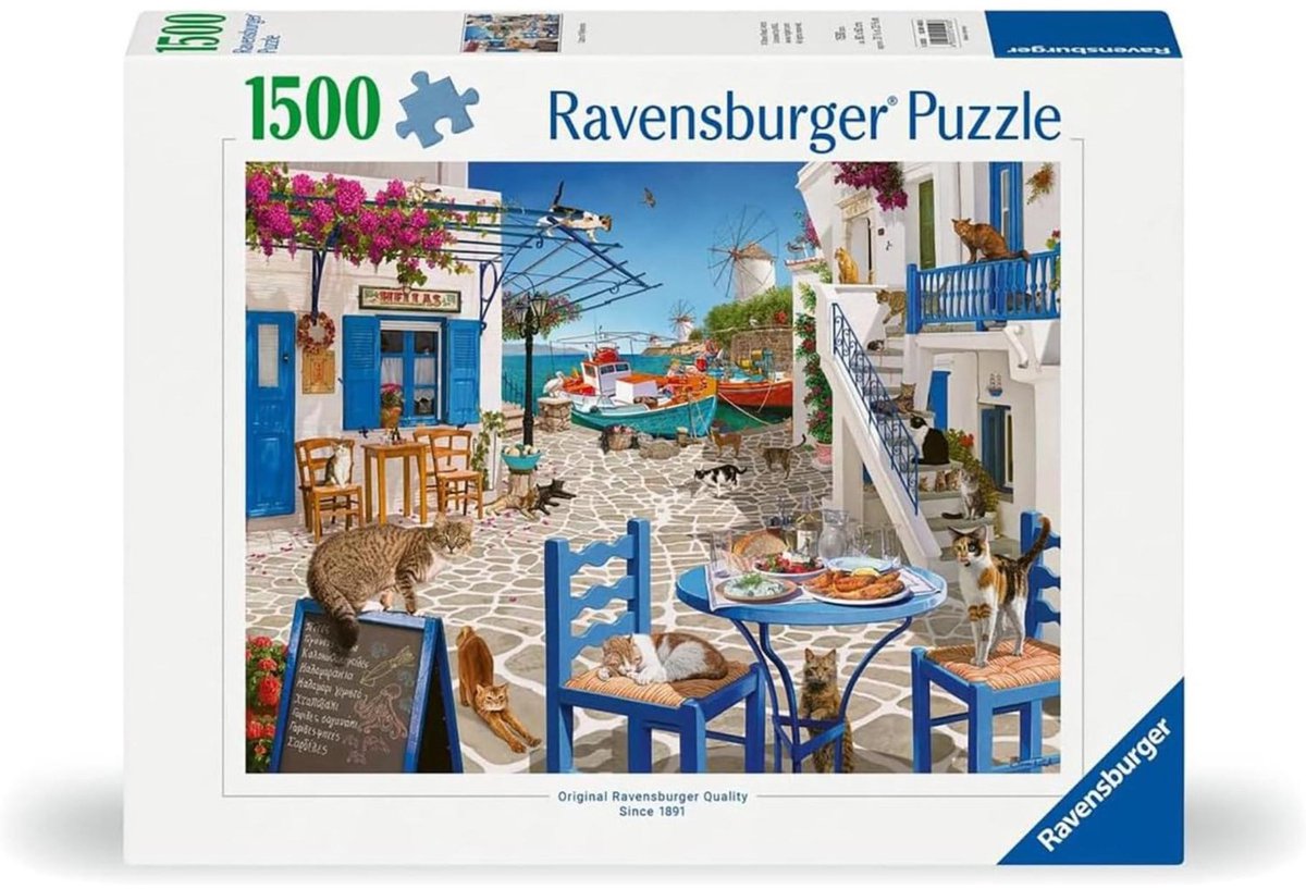 Ravensburger Puzzle Katzen von Mykonos 1500 Teile