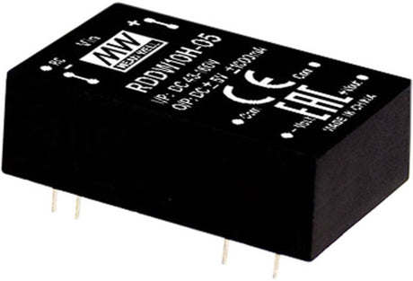 MW Mean Well RSDW10H-15 DC DC Konverter 666 MA 10 W Anzahl Ausgänge: 1 x Inhalt 1 Stück(e)