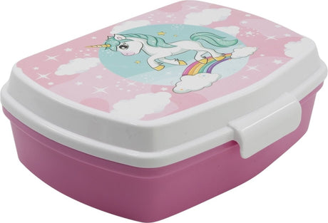 Stor Einhorn-Regenbogen-Lunchbox