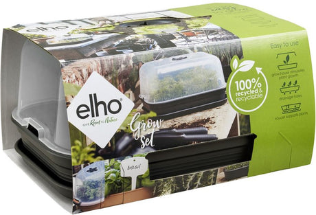 Elho Green Basics Growkit M – Living Black