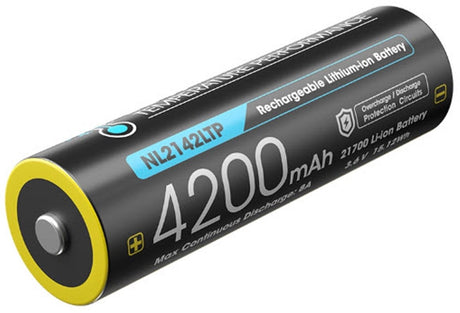 Nitecore nl2142ltp wiederaufladbarer 21700 Li-Ionen-Akku 4200 mAh