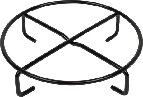 Valhal outdoor onderzetter pannenhouder - zwart, staal, diameter 20cm - vh20ls