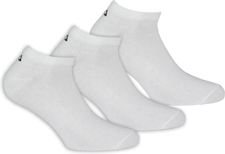 Fila - unsichtbare Socken 3er-Pack - Knöchelsocken - 39-41 - weiß