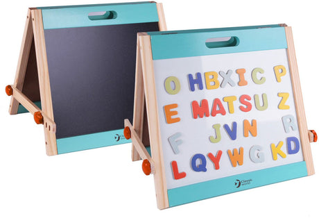 Classic World Magnet- und Kreidetafel aus Holz