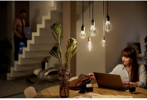 Philips led philips modern led e27 - lichtbron - flame - 11w g93 smoky - niet dimbaar